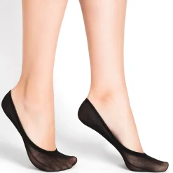 Bleu Foret Chaussettes & Collants^2 paires de chaussettes invisibles BLEUFORET es Pointure 36-38 NOIR