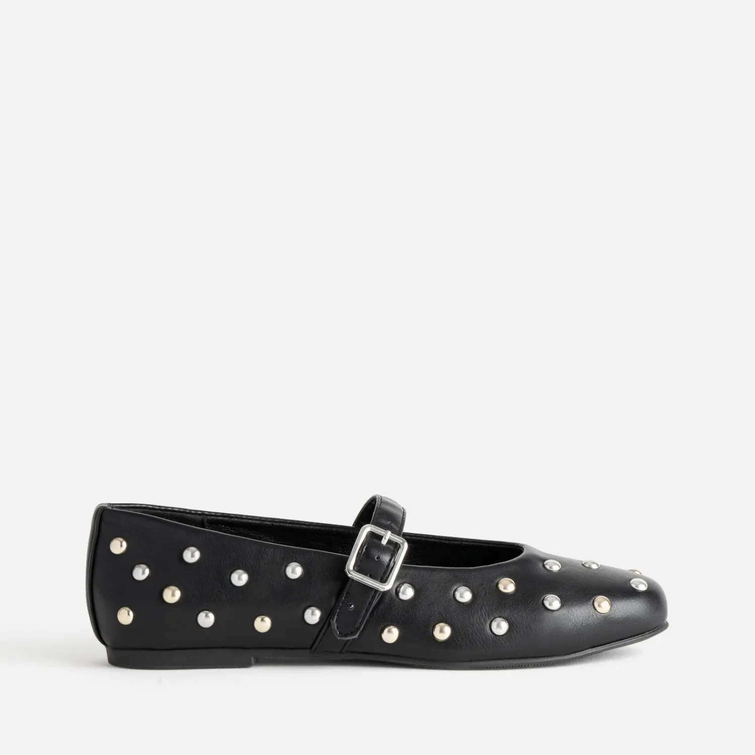 Eram Ballerines^Babies e décor clous NOIR