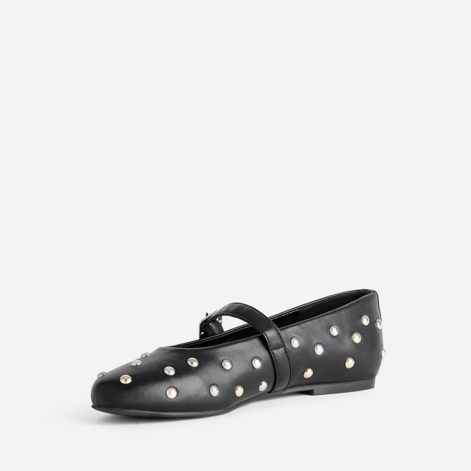 Eram Ballerines^Babies e décor clous NOIR