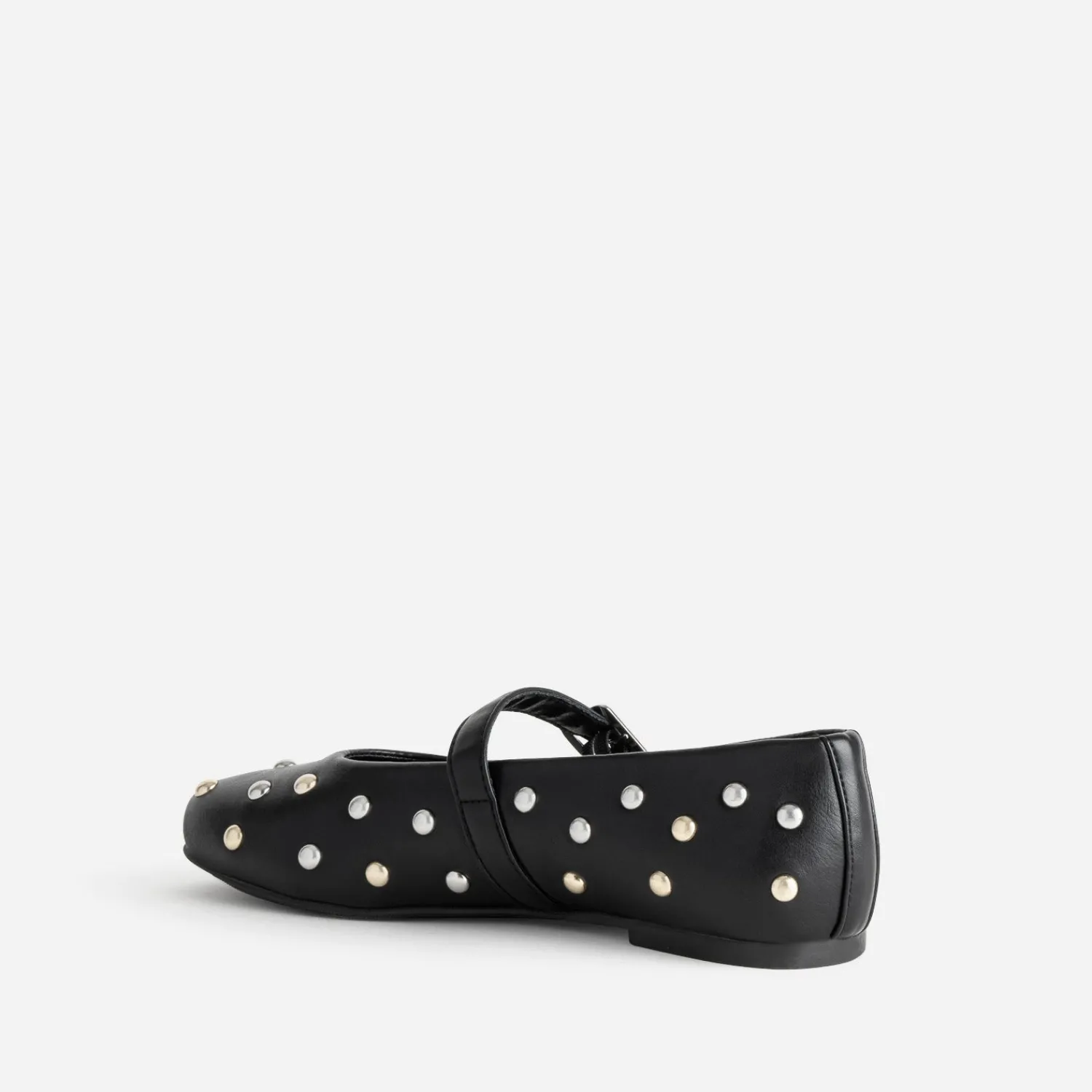 Eram Ballerines^Babies e décor clous NOIR