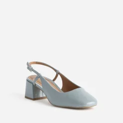 Eram Escarpins^Babies slingback baby blue vernies BLEU
