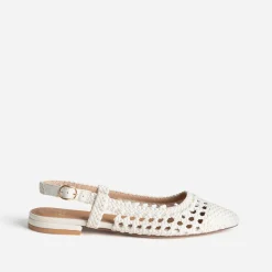 Eram Ballerines^Ballerine cannage écru ECRU