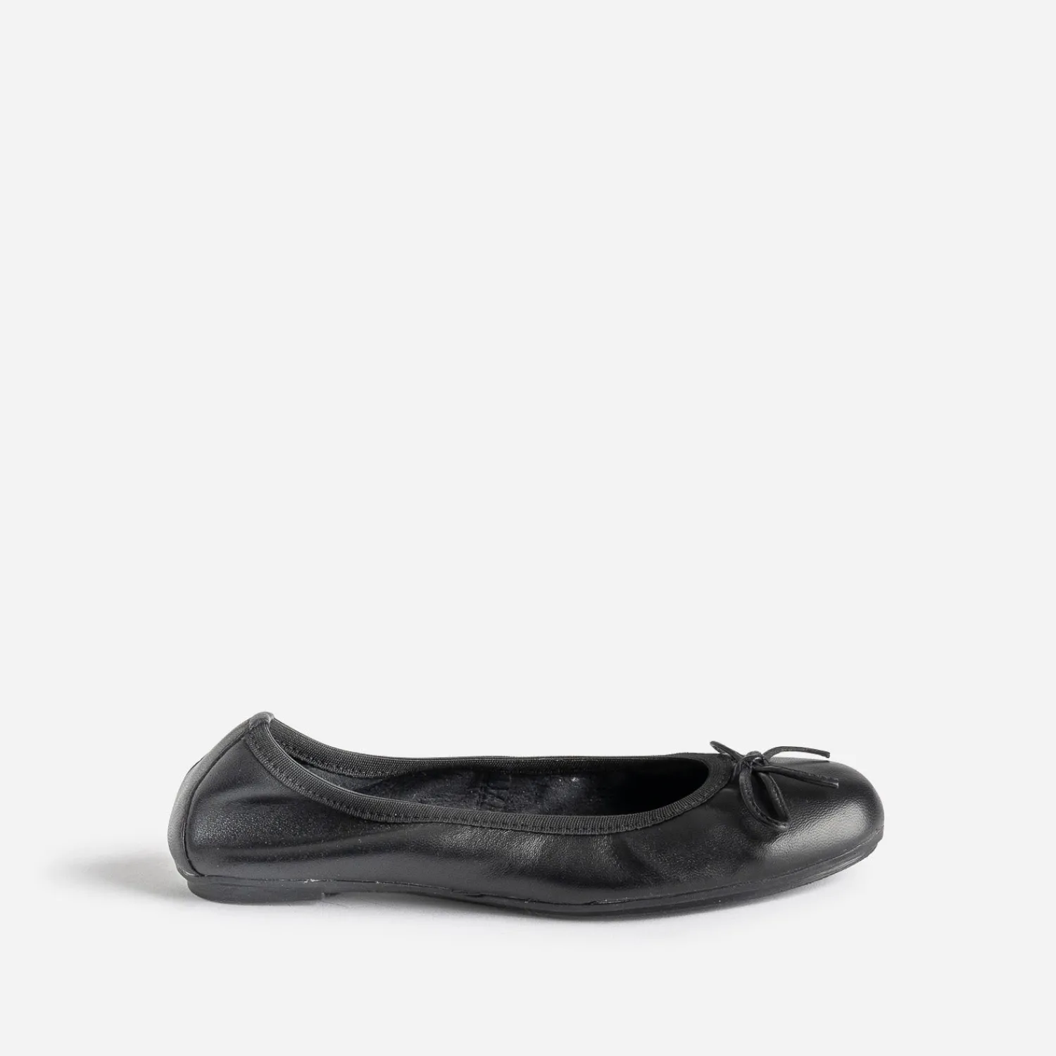 Buggy Ballerines^Ballerine éco-conçue e en cuir NOIR