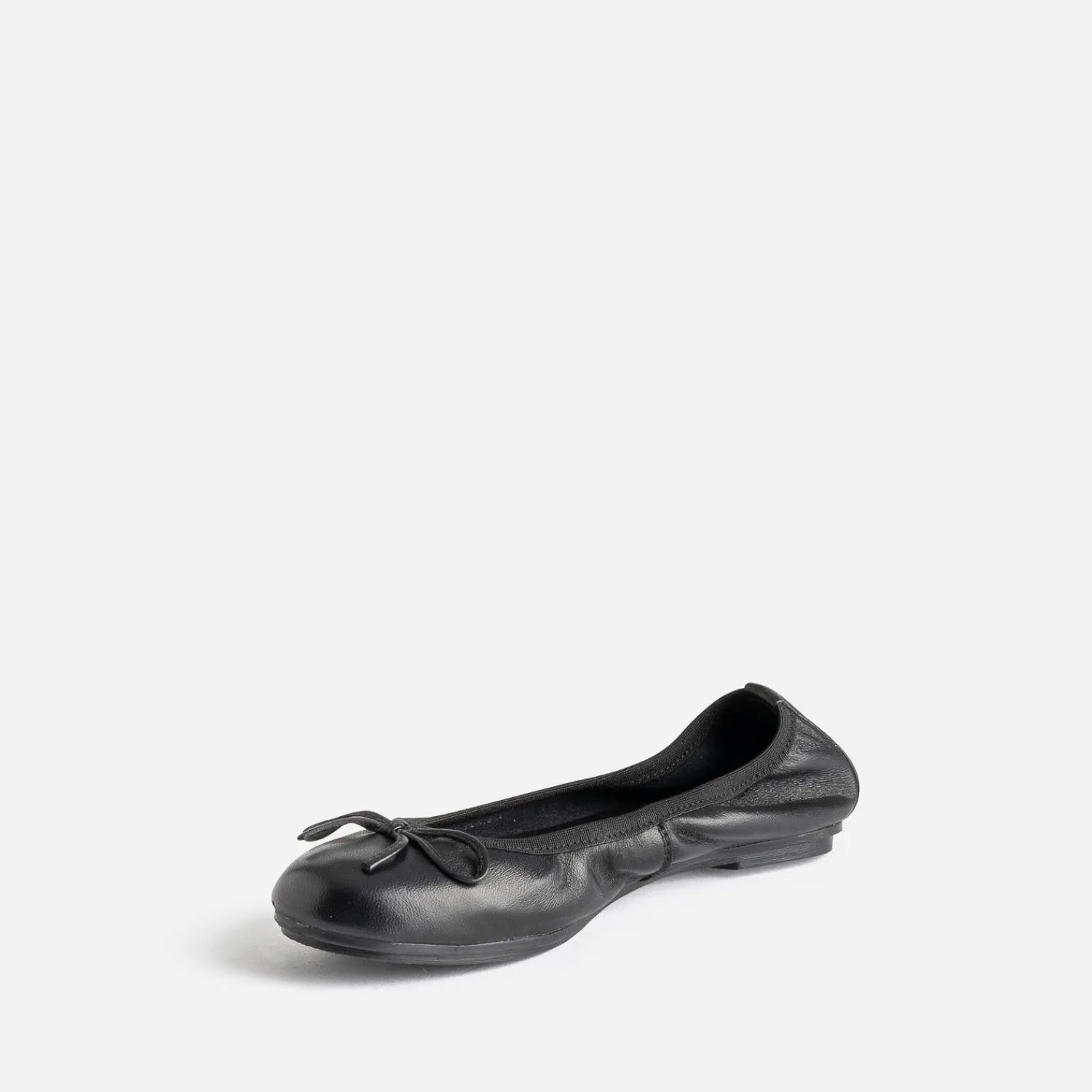 Buggy Ballerines^Ballerine éco-conçue e en cuir NOIR