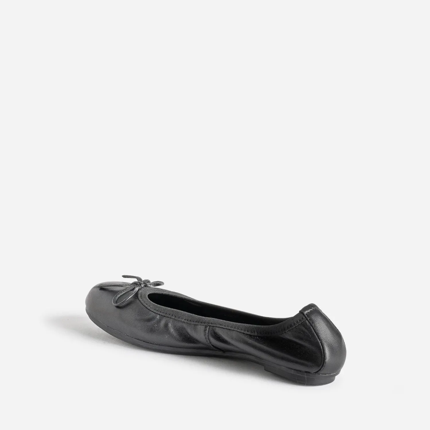 Buggy Ballerines^Ballerine éco-conçue e en cuir NOIR