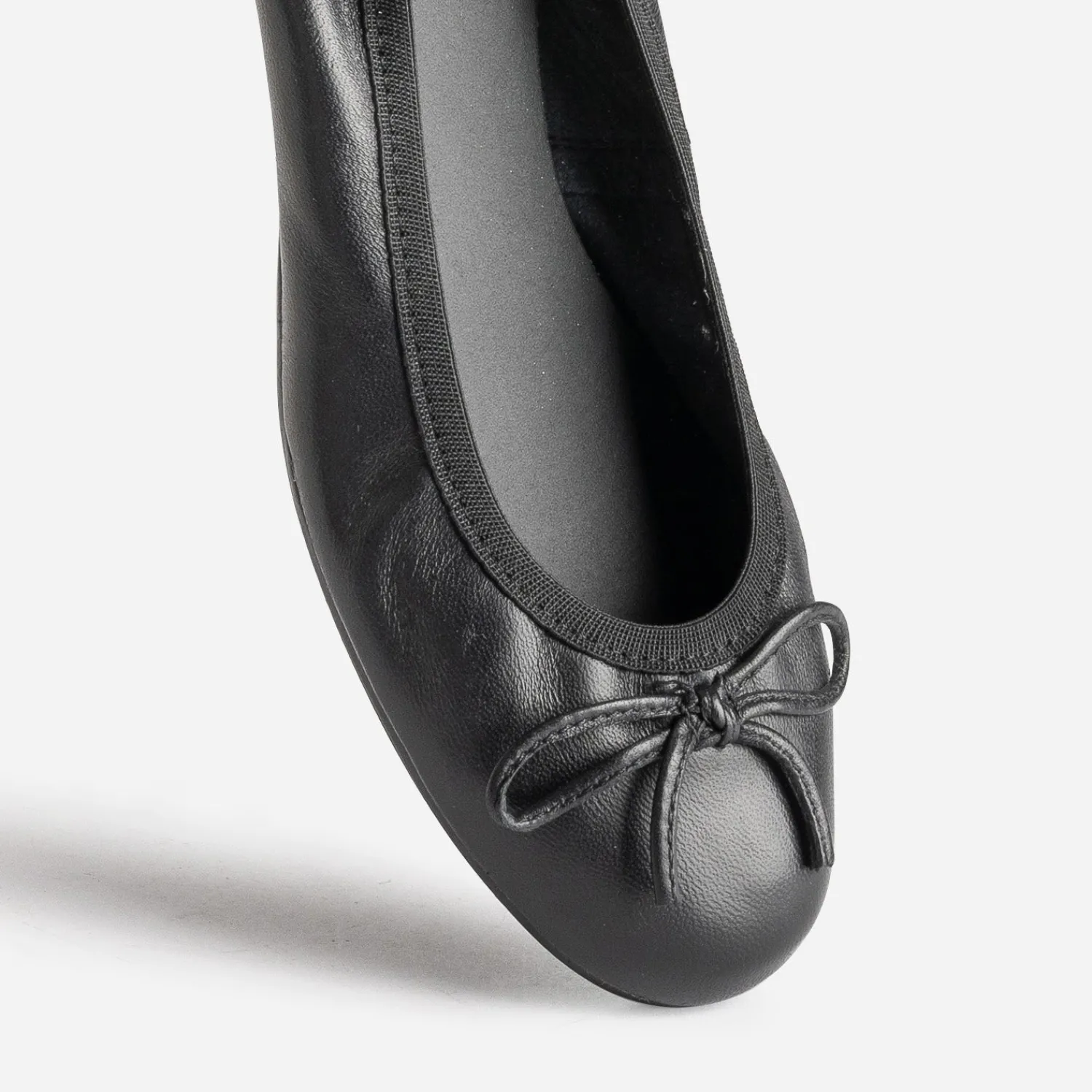 Buggy Ballerines^Ballerine éco-conçue e en cuir NOIR
