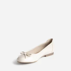 Eram Ballerines^Ballerine écrue avec nœud ECRU