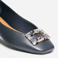 Eram Ballerines^Ballerine décor écailles MARINE
