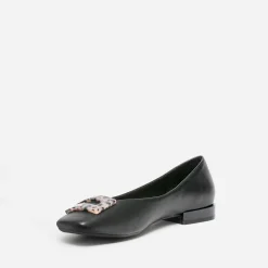 Eram Ballerines^Ballerine e avec décor écailles NOIR