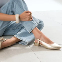 Eram Ballerines^Ballerine slingback dée OR