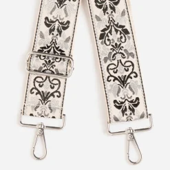 Eram Accessoires^Bandoulière amovible e à motif baroque GRIS