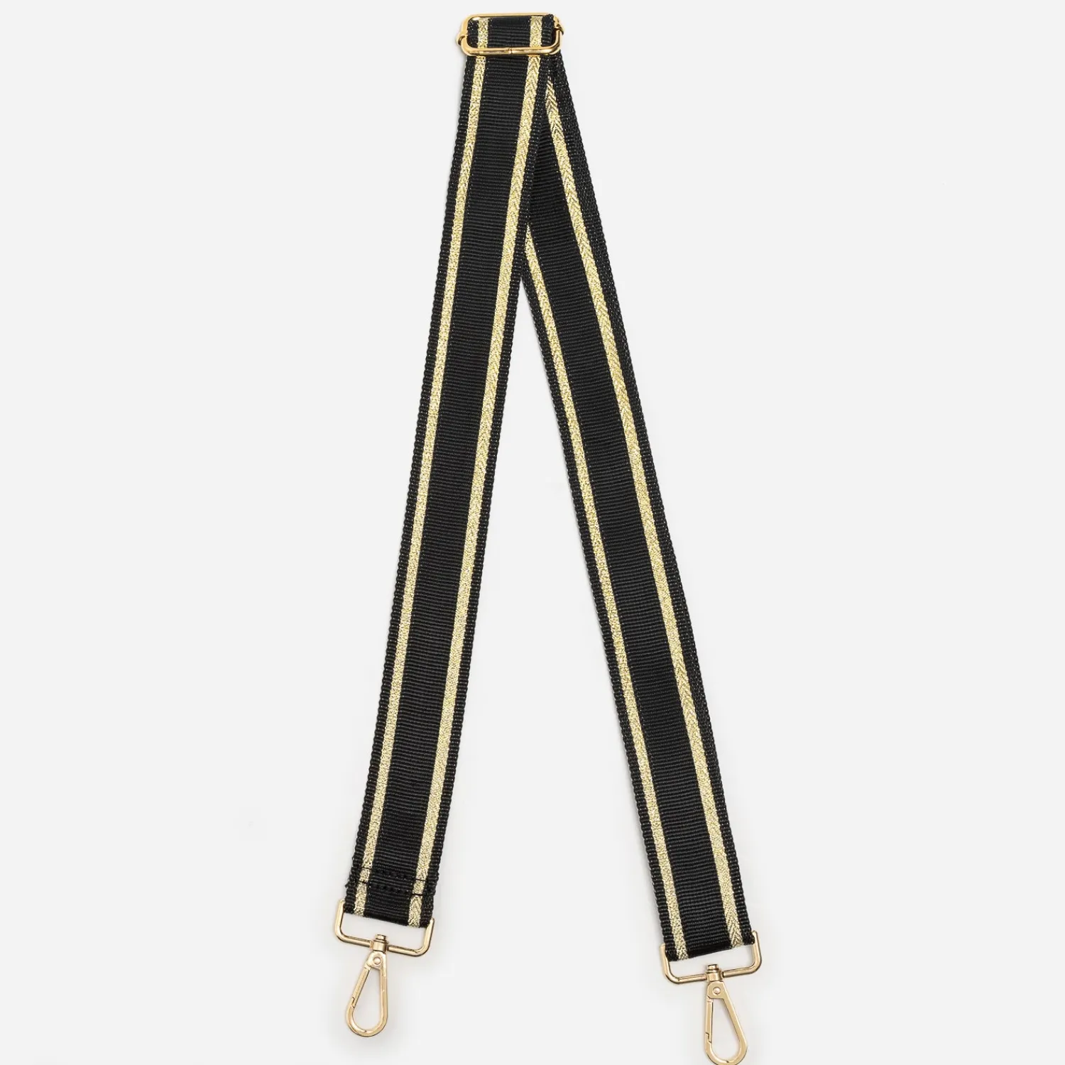 Eram Autres Accessoires^Bandoulière amovible TEXTO e rayures dorées pour sac NOIR