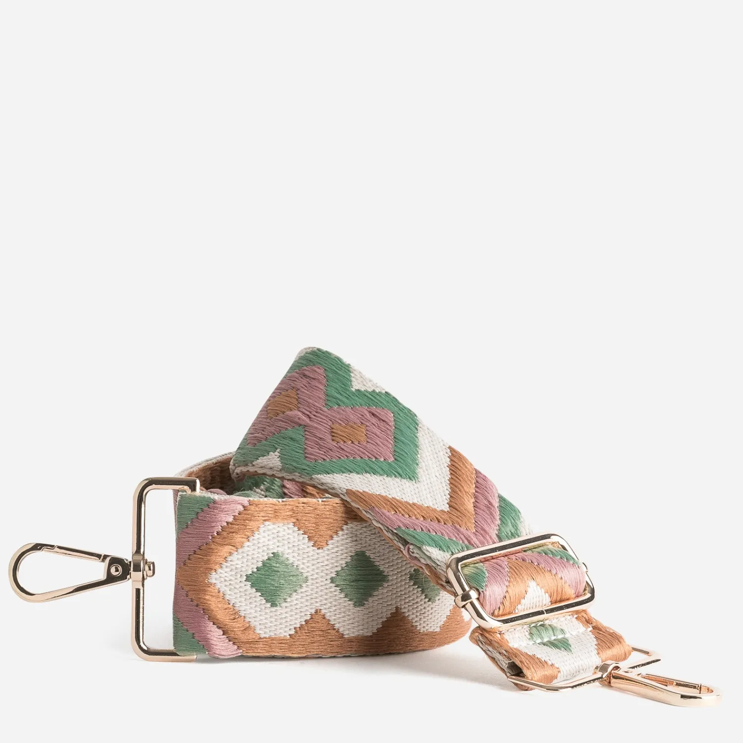 Texto Autres Accessoires|Sacs Bananes & Bandoulières^Bandoulière amovible beige tissée pour sac MULTICOLORE