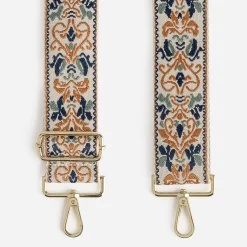 Eram Autres Accessoires^Bandoulière amovible TEXTO beige à motif indien MULTICOLORE