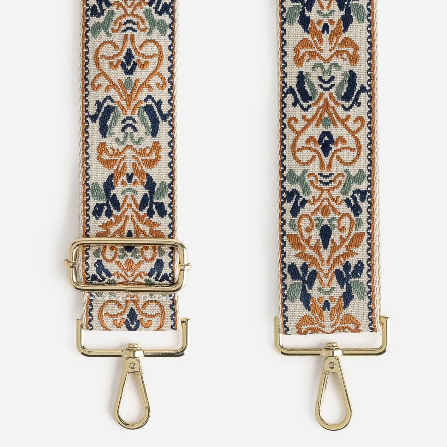 Eram Autres Accessoires^Bandoulière amovible TEXTO beige à motif indien MULTICOLORE