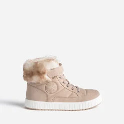 Buggy Boots^Basket rosé fourrée BEIGE
