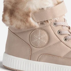 Buggy Boots^Basket rosé fourrée BEIGE