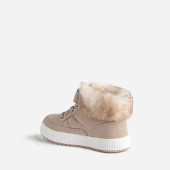 Buggy Boots^Basket rosé fourrée BEIGE