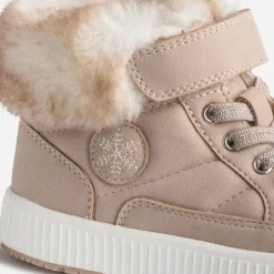 Buggy Boots^Basket rosé fourrée BEIGE
