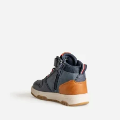 Buggy Chaussures Montantes^Basket lacet rayé rouge MARINE