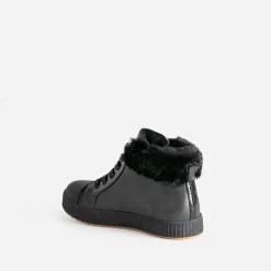 Buggy Boots^Basket e détails cœurs NOIR