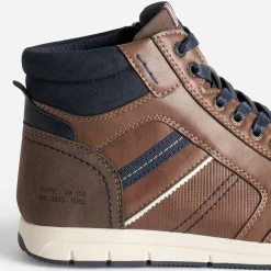 Eram Boots|Baskets/Tennis^Basket et marine COGNAC