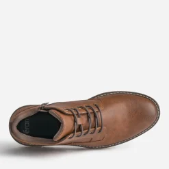 Eram Boots^Basket et marron COGNAC