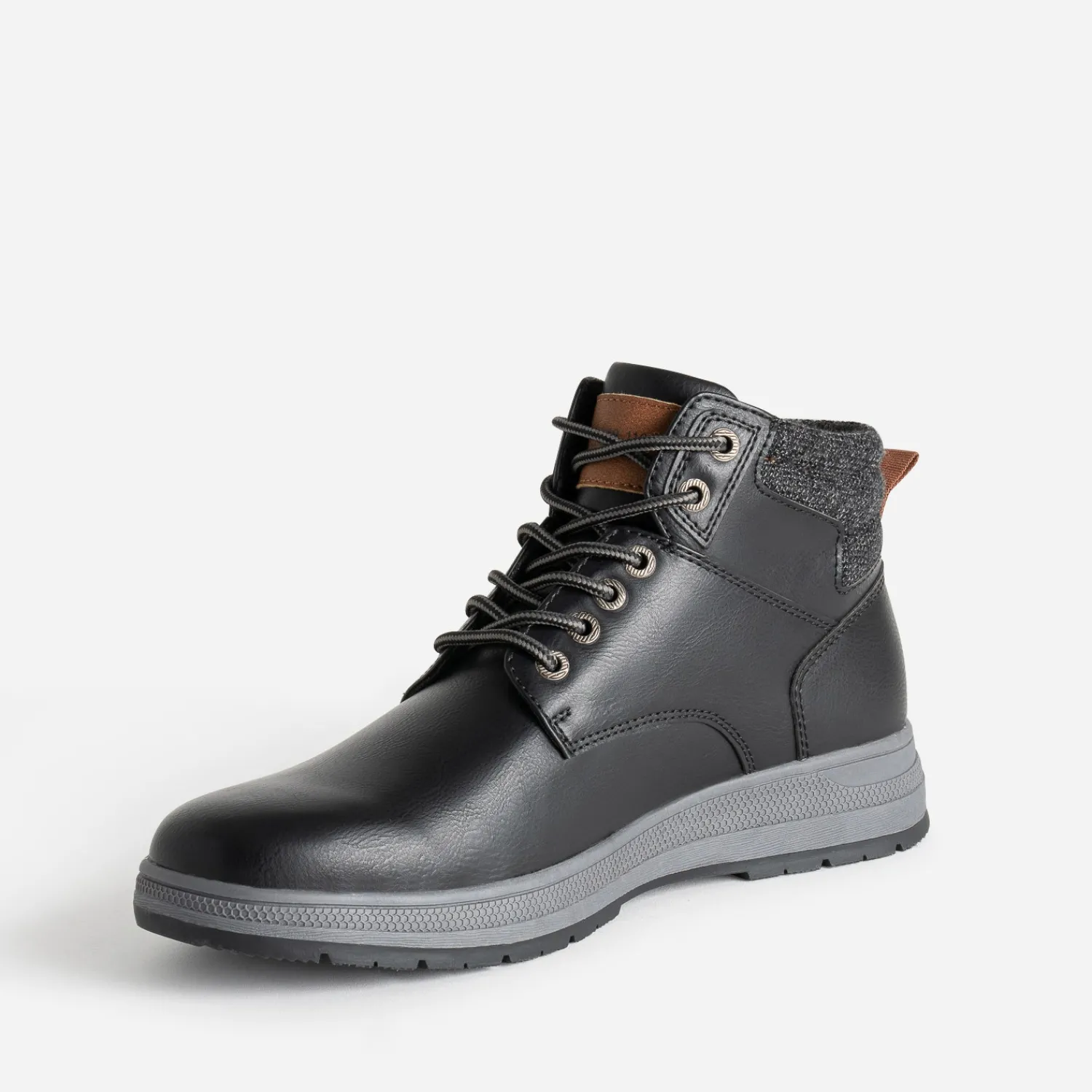 Eram Boots|Baskets/Tennis^Basket et textile chiné NOIR