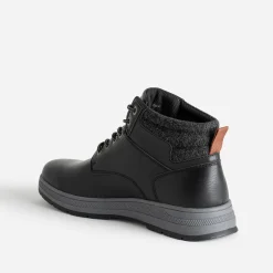 Eram Boots|Baskets/Tennis^Basket et textile chiné NOIR