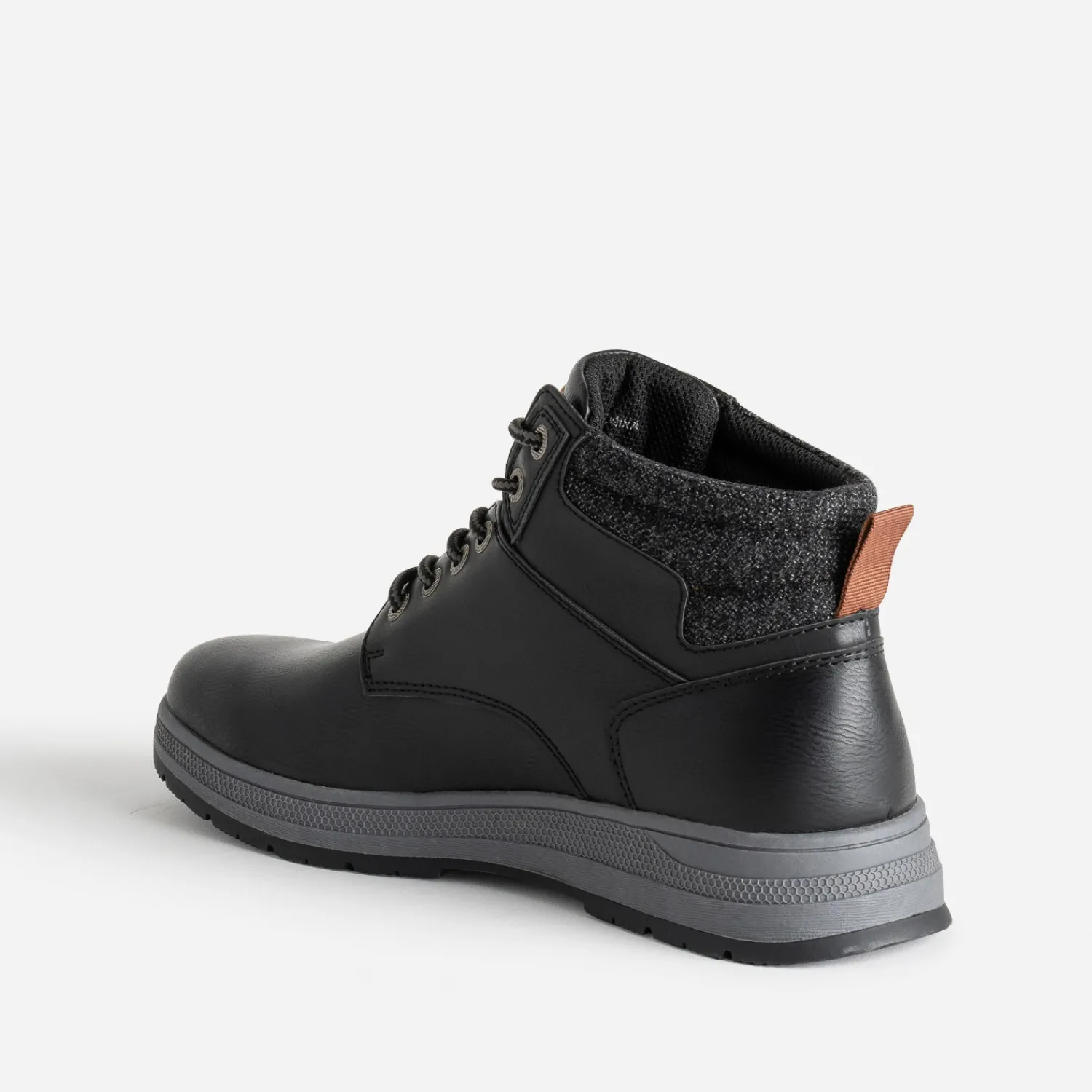 Eram Boots|Baskets/Tennis^Basket et textile chiné NOIR