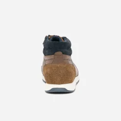 Redskins Boots|Baskets/Tennis^Basket marron en cuir COGNAC