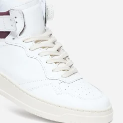 Eram Baskets^Basket TEXTO he et bordeaux BLANC