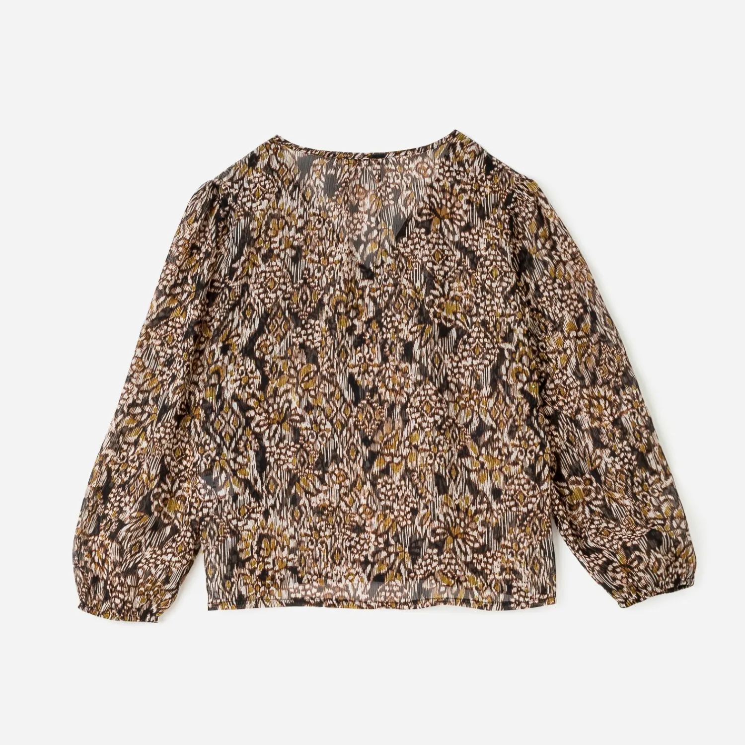 Texto Chemises & Blouses^Blouse à imprimé ethnique floral MARRON
