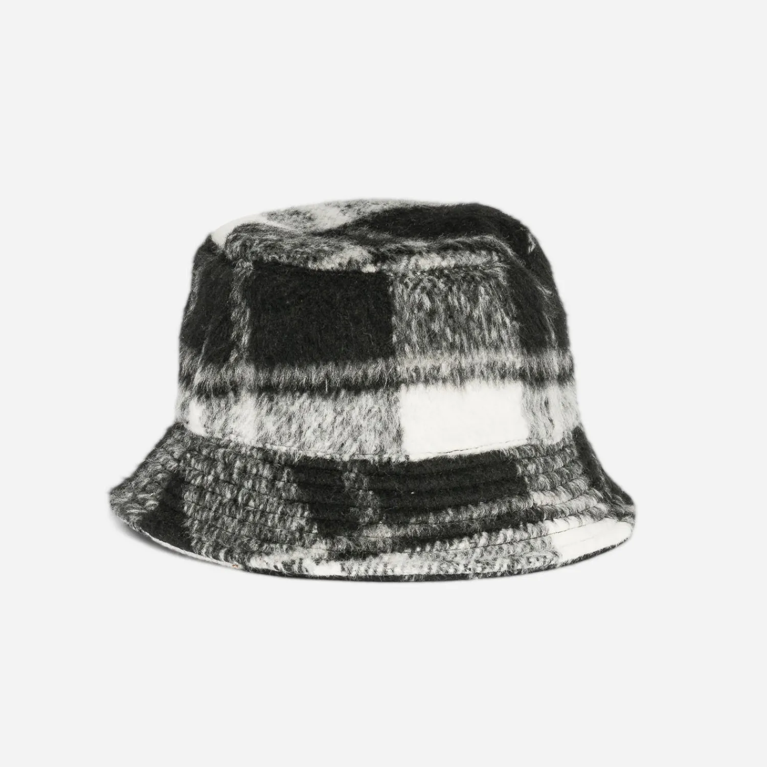 Texto Chapeaux, Bonnets & Casquettes^Bob à motif carreaux NOIR
