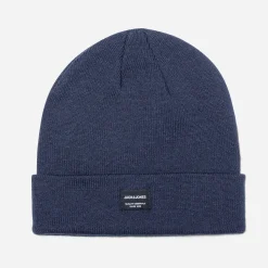 Jack & Jones Chapeaux, Bonnets & Casquettes|Accessoires^Bonnet homme marine en tricot BLEU