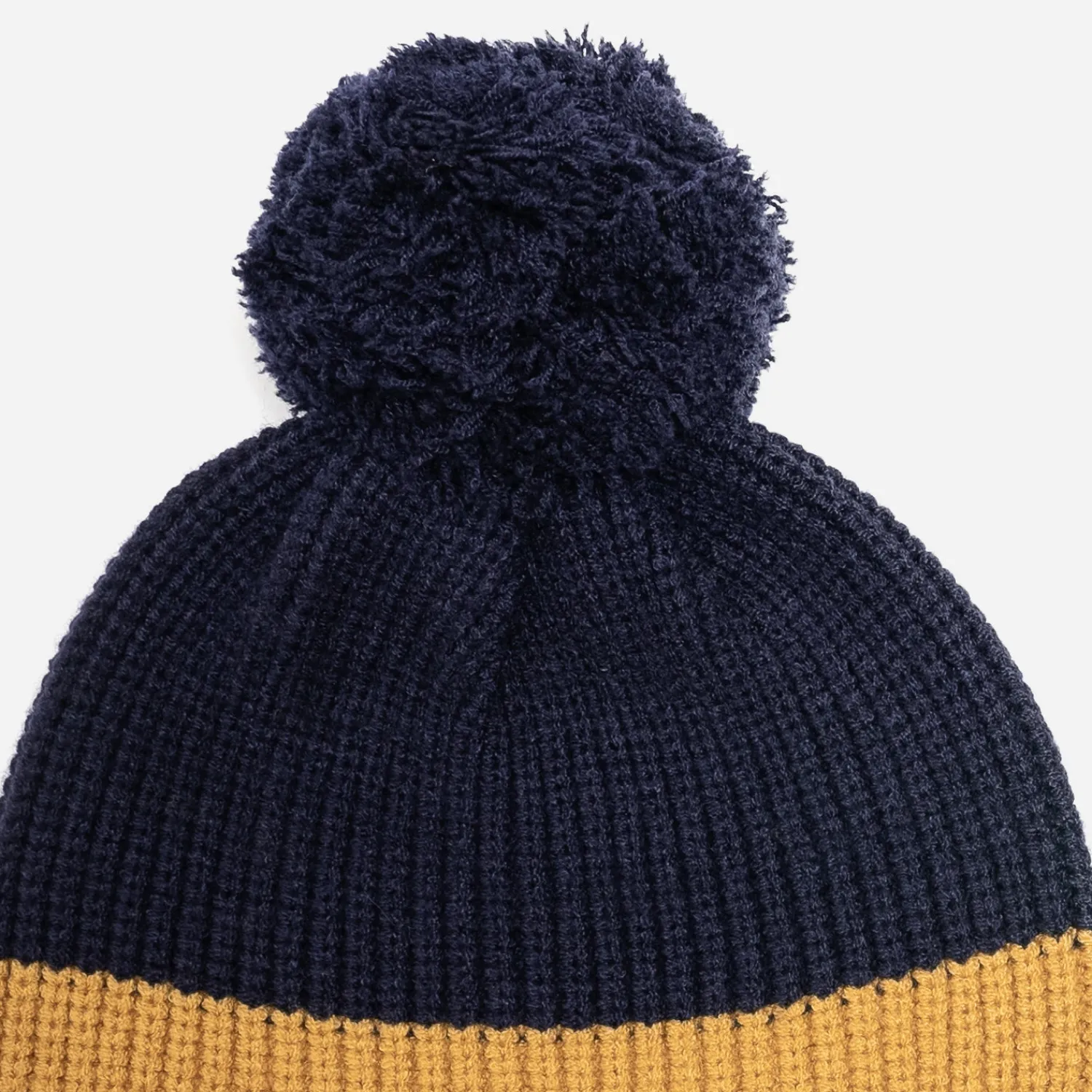 Eram Bonnets & Écharpes^Bonnet , camel, bleu à pompon MARINE