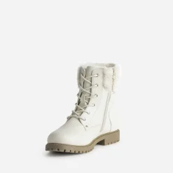 Buggy Boots^Boots à lacet fourré BEIGE