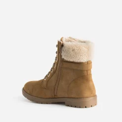 Buggy Boots^Boots à lacet suédé CAMEL