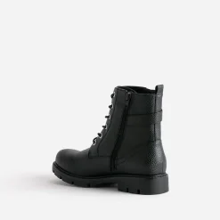 Buggy Boots^Boots à lacet avec zip côté NOIR