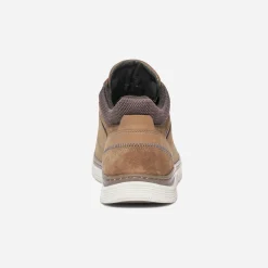 Eram Baskets/Tennis^Boots à lacet en cuir nubuck CAMEL