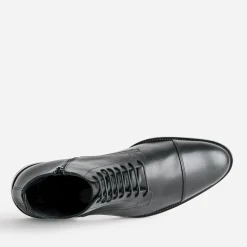Eram Flex Boots^Boots à lacet cuir NOIR