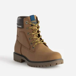 Jack & Jones Boots^Boots à lacet JACK&JONES ocre CAMEL