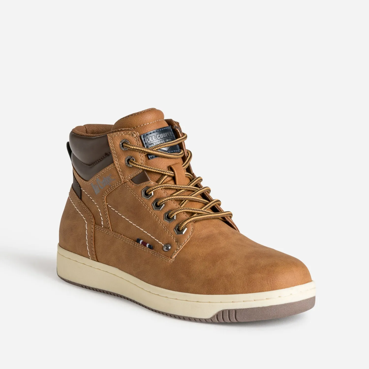 Lee Cooper Baskets/Tennis^Boots à lacet CAMEL