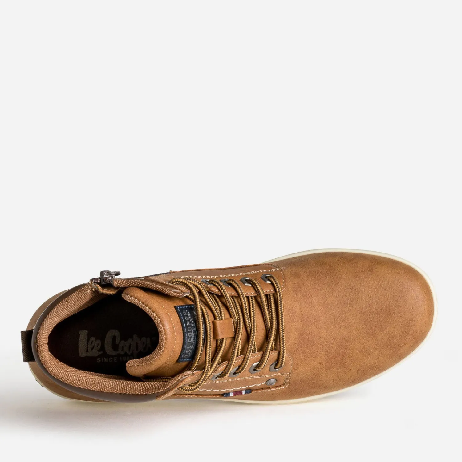 Lee Cooper Baskets/Tennis^Boots à lacet CAMEL