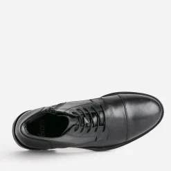 Eram Boots^Boots à lacet cuir NOIR