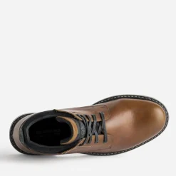 Redskins Boots^Boots à lacet cuir COGNAC