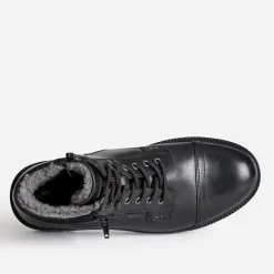 Redskins Boots^Boots à lacet en cuir NOIR