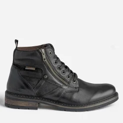 Redskins Boots^Boots à lacet en cuir NOIR