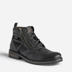 Redskins Boots^Boots à lacet en cuir NOIR