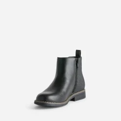Buggy Boots^Boots détails pailletés NOIR